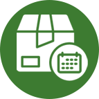 Biweekly or monthly delivery.